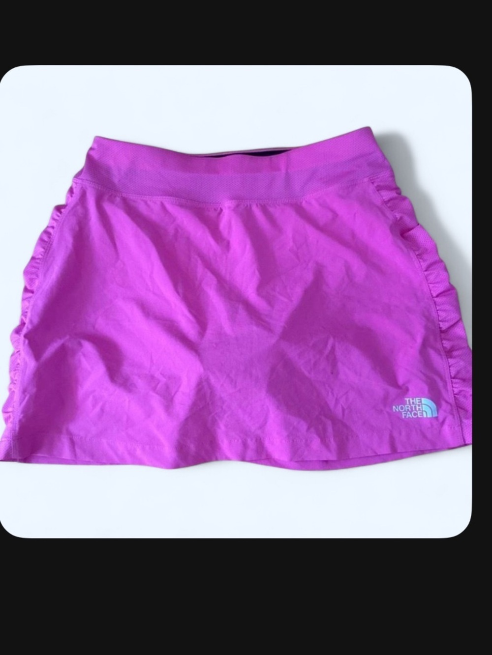 The North Face Women's Hot Pink Athletic Skort with Black Lining